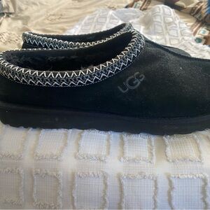 UGG Black Fleece-Lined Footwear